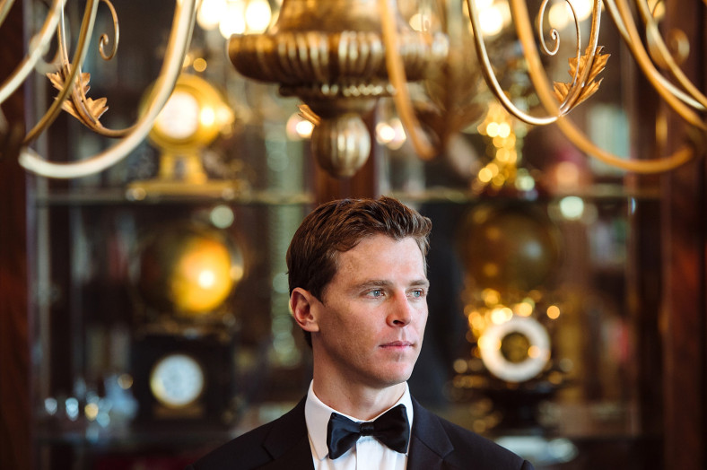 Groom at the Oyster Box hotel in a tux