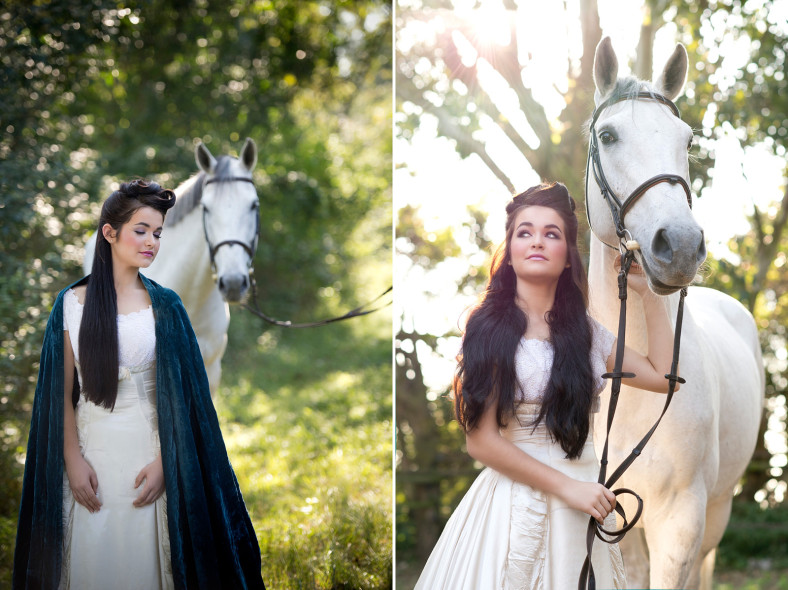 Etherel pic of girl with horse