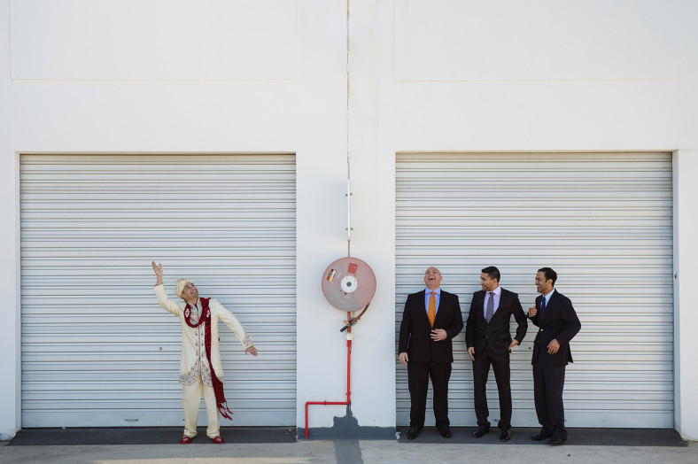 Indian groomsmen photo