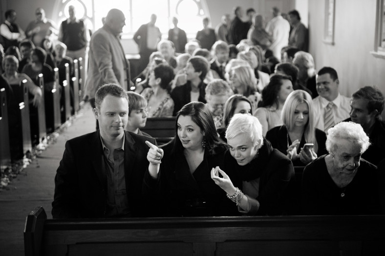 wedding guests