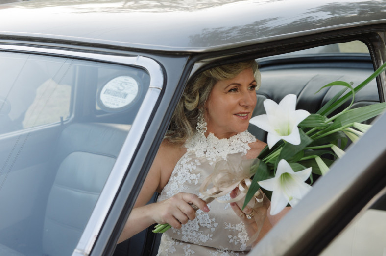 bride arriving