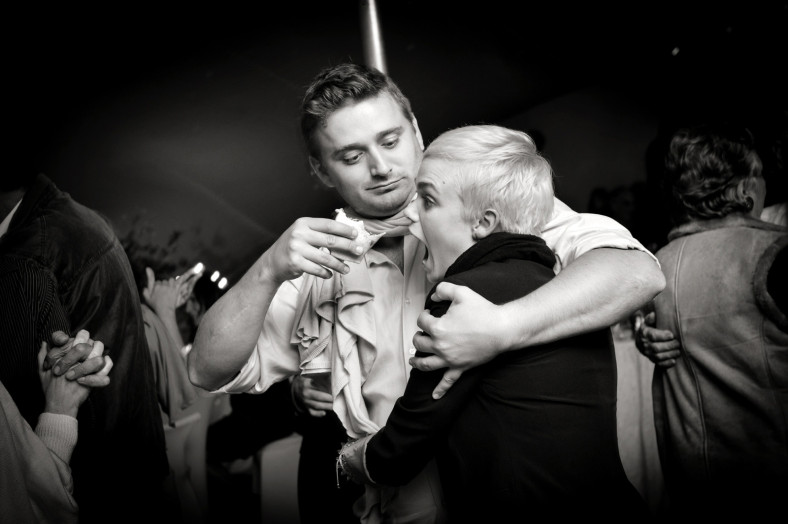 drunk at a wedding