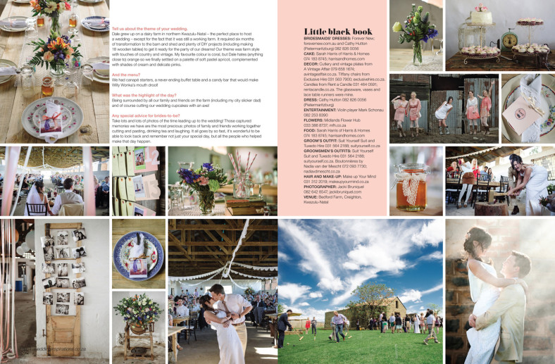 wedding magazine feature