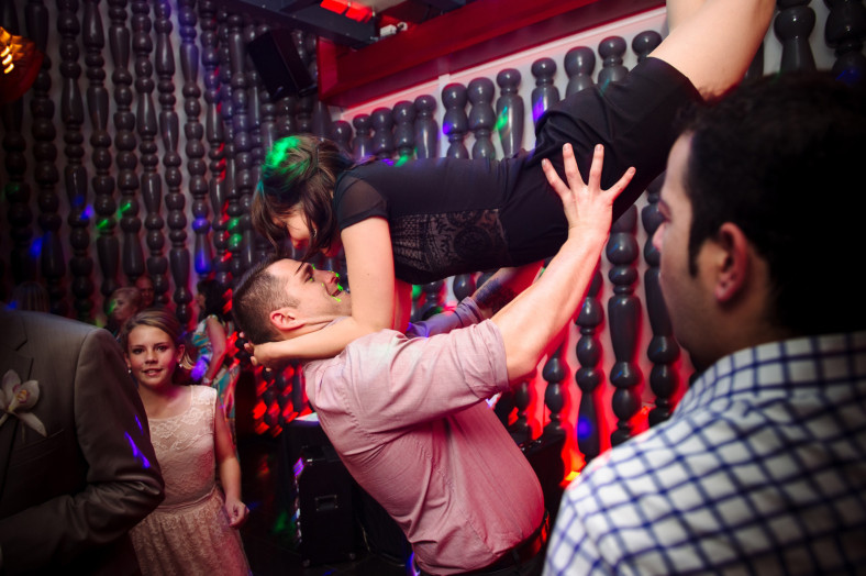 drunk dancing