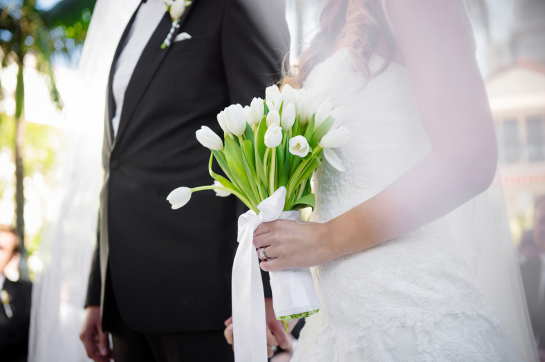 Ceremony area at Bride getting into dress Wedding at the Oyster Box Hotel Durban South Africa