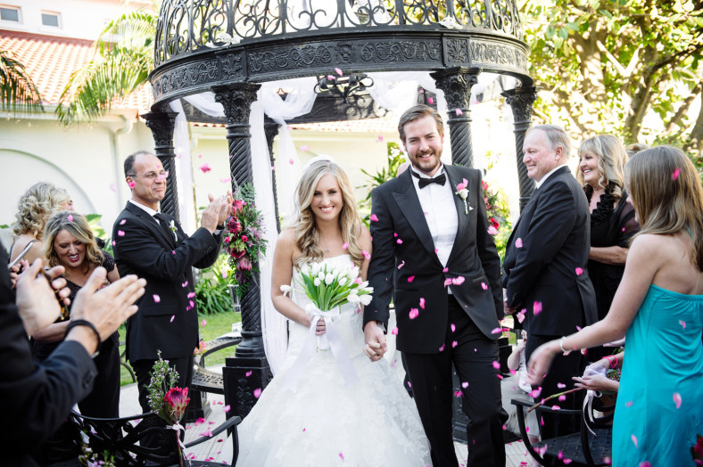 Confetti Ceremony area at Bride getting into dress Wedding at the Oyster Box Hotel Durban South Africa