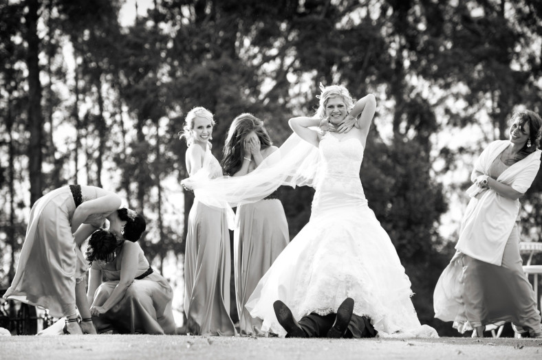 Fun Bridal party photo