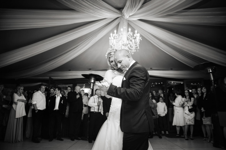 Bride and Groom first dance
