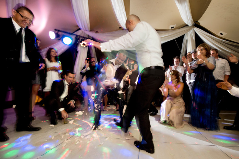 Greek wedding dancing