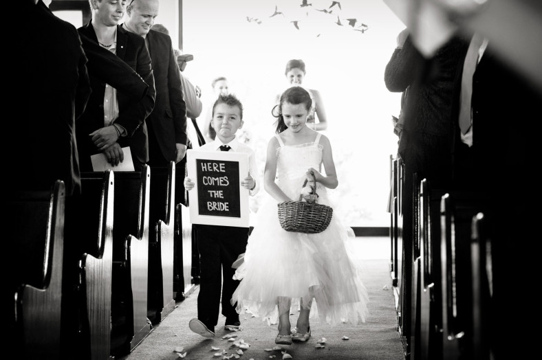 flower girl and page boy