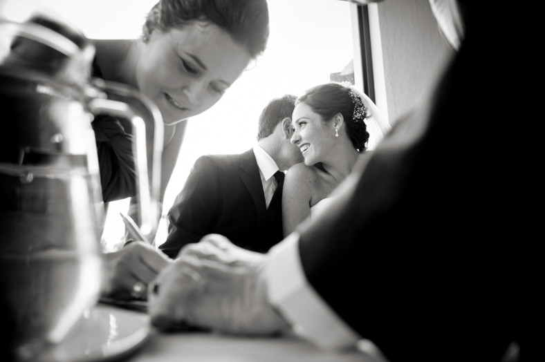 just married