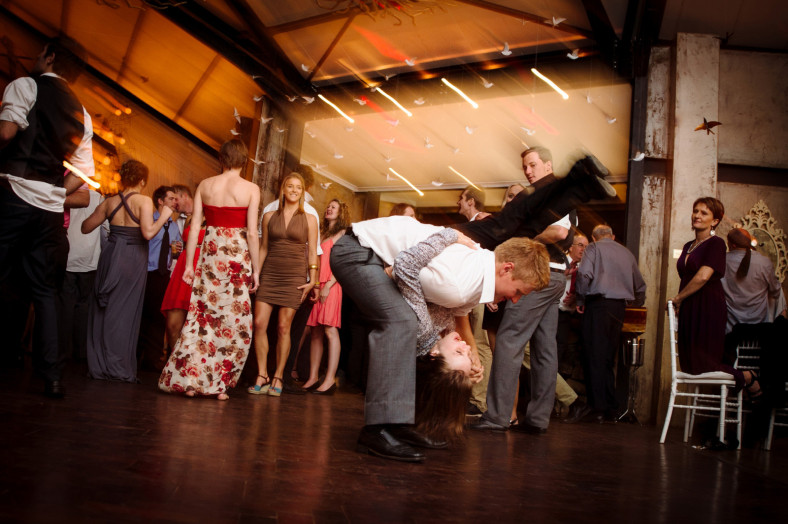 drunk dancing