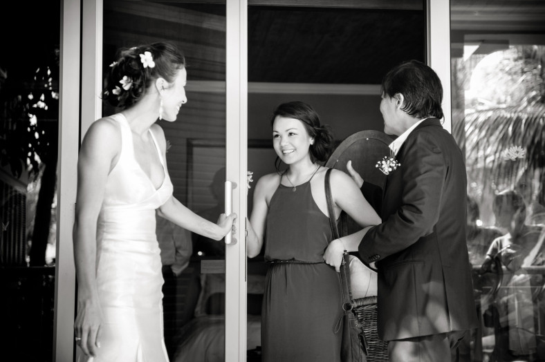 bride getting ready