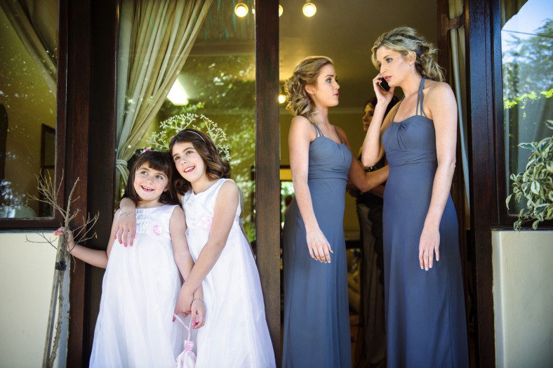 girls at a wedding