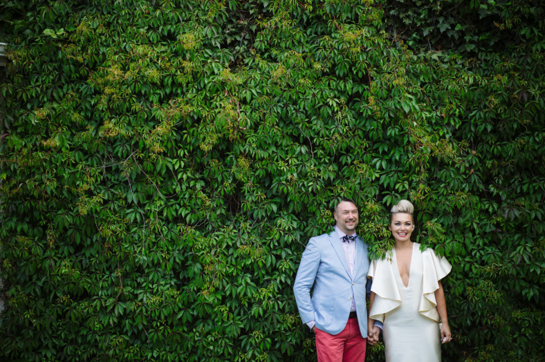 Funky Wedding couple