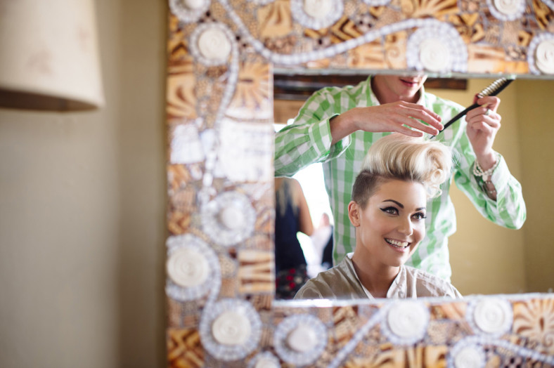 Evolve Hair South Africa works on bride