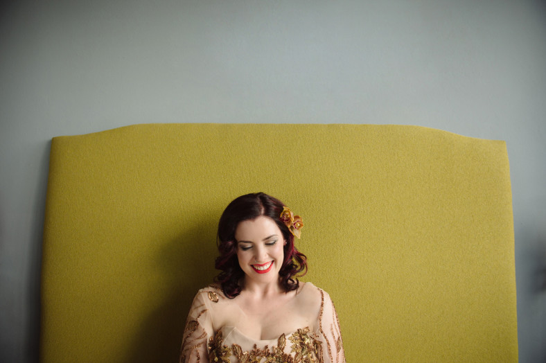 bridal portrait