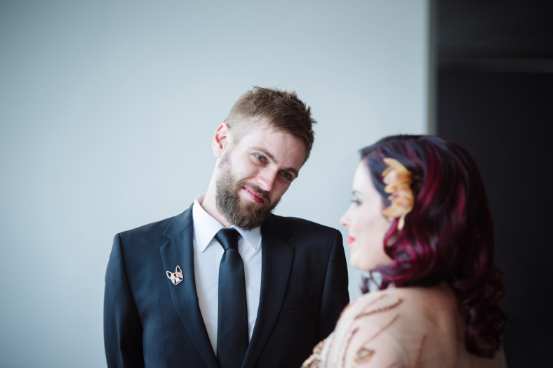 retro wedding