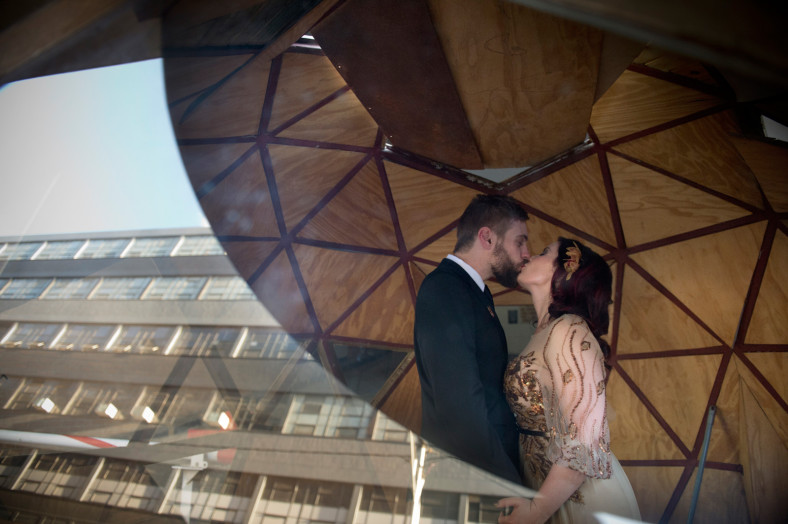 retro wedding