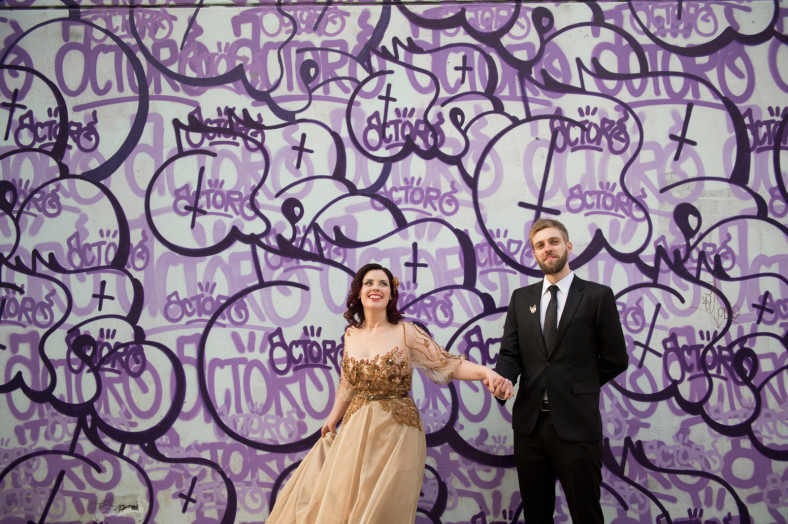 retro wedding