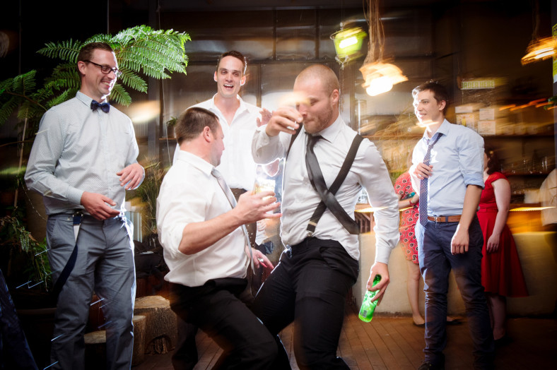 drunk men