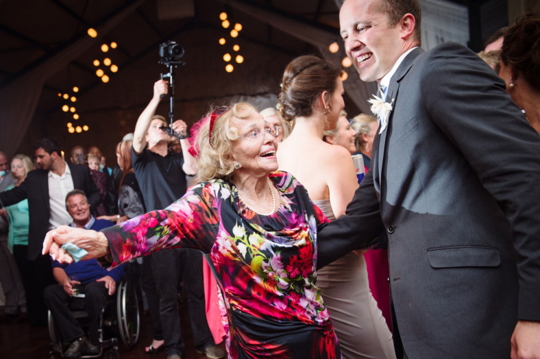 old lady dancing
