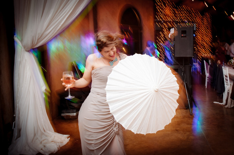 umbrella dancing