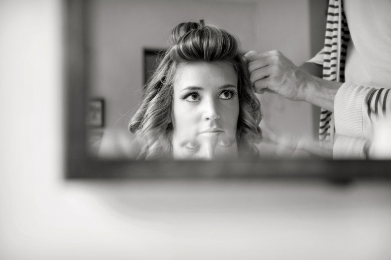 bridal hair