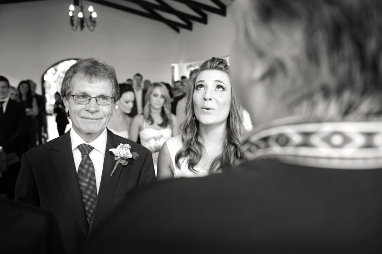 crying bride