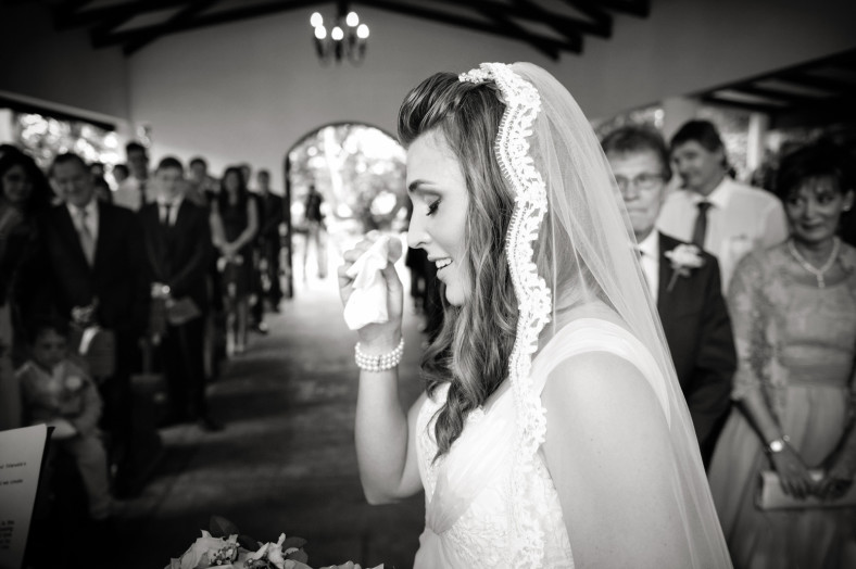 crying bride