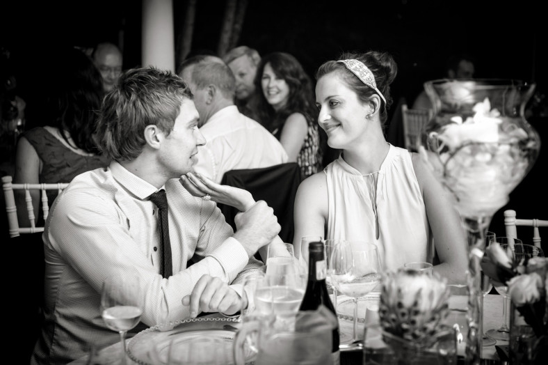 guests at a wedding