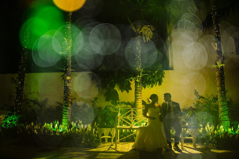 wedding wow shot