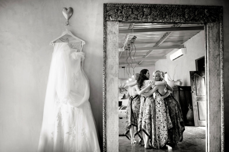 bridal gown