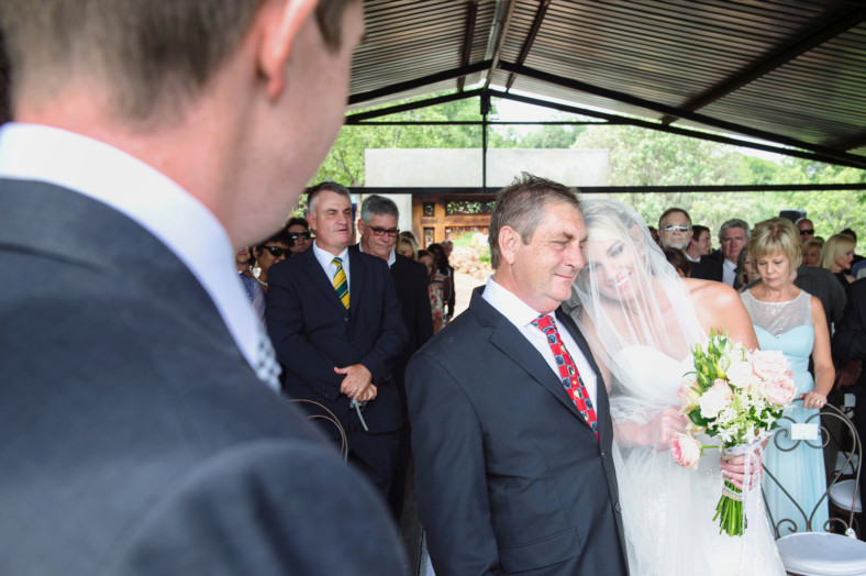 down the aisle