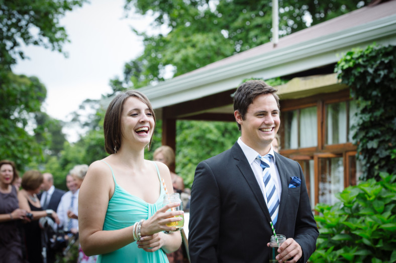 guests at a wedding