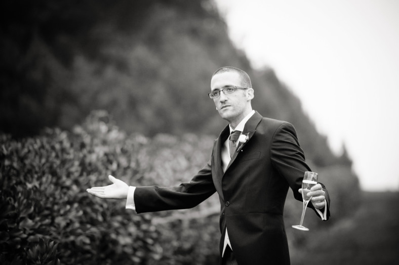 groom confused