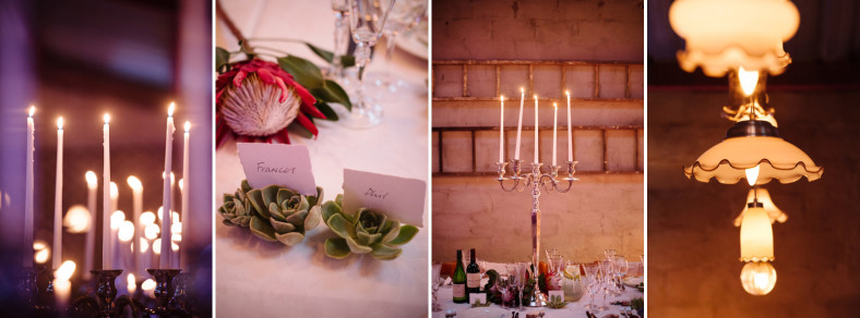 farm wedding decor