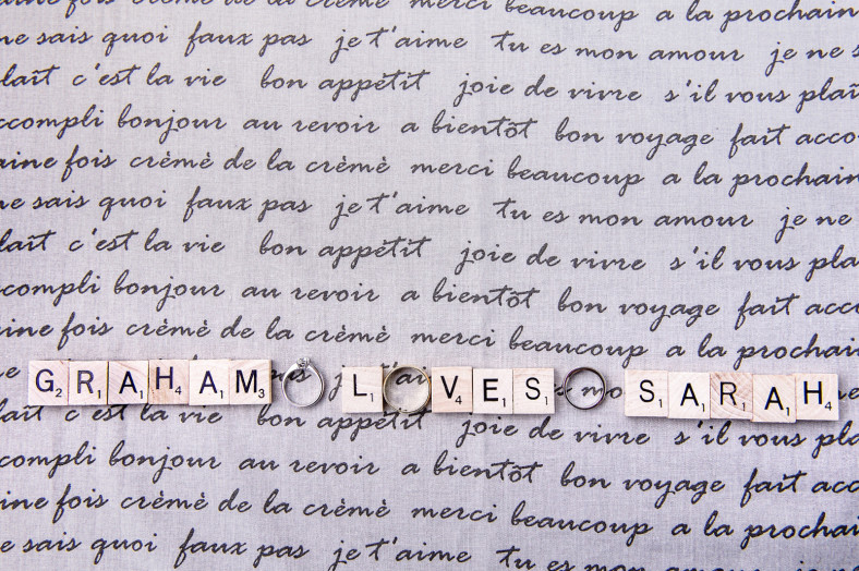 rings and letters