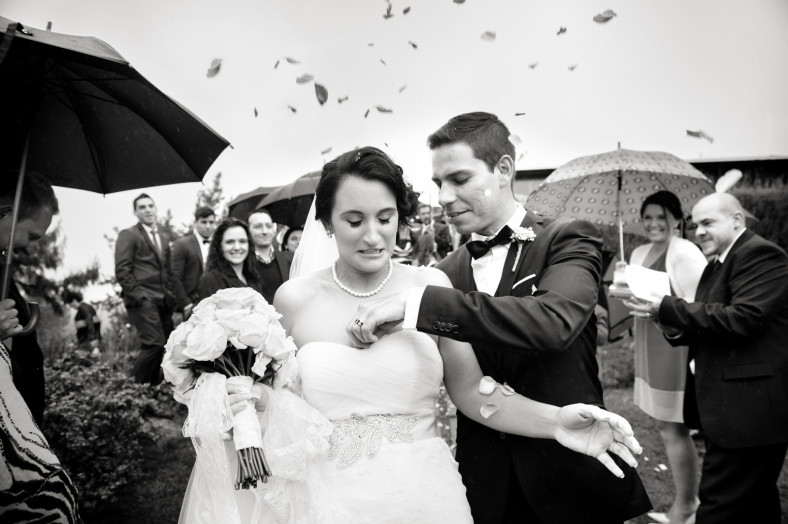 confetti in clevage
