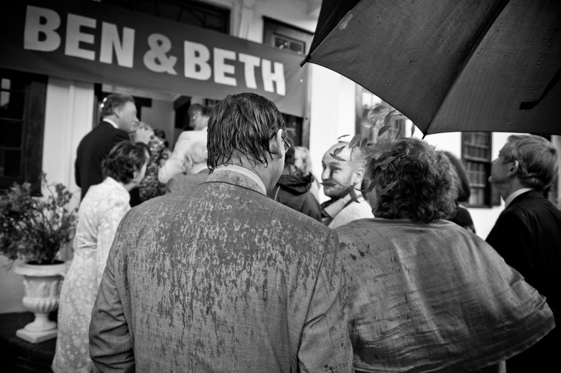 stuck in the rain