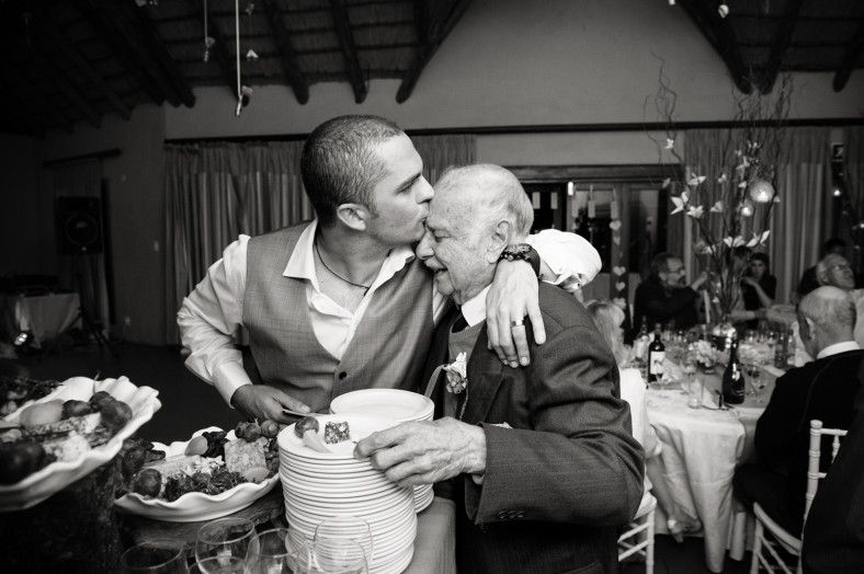 groom and father