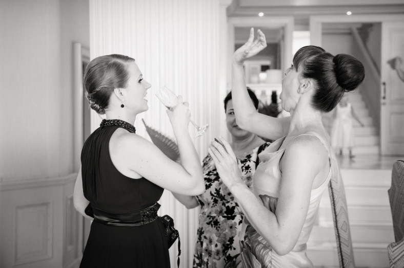 the oyster box hotel bridal prep wedding photography