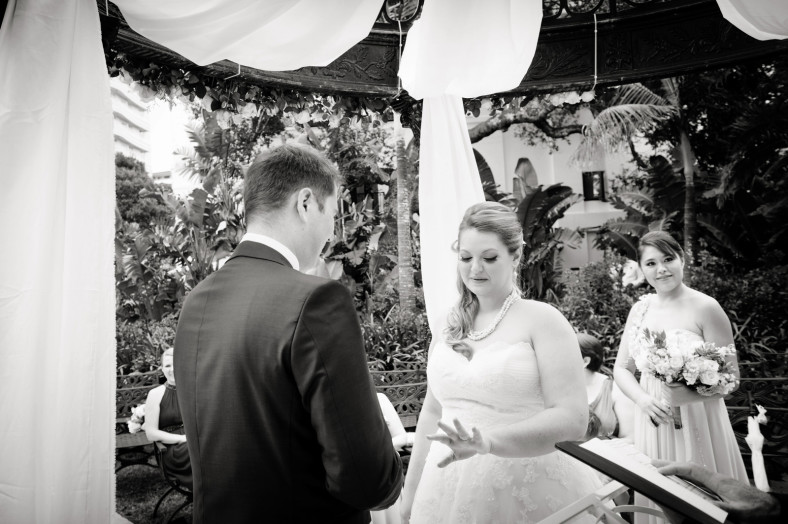 the oyster box hotel wedding photography ceremony