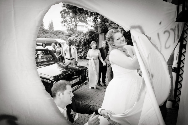 the oyster box hotel wedding photography ceremony