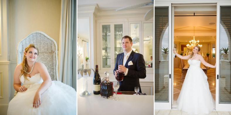 the oyster box hotel wedding photography creative shoot with couple