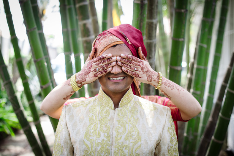 Hindu Christian Wedding Documentary Wedding Photographer Bride and Groom