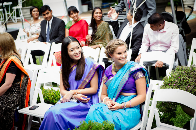 Hindu Christian Wedding Documentary Wedding Photographer Ceremony