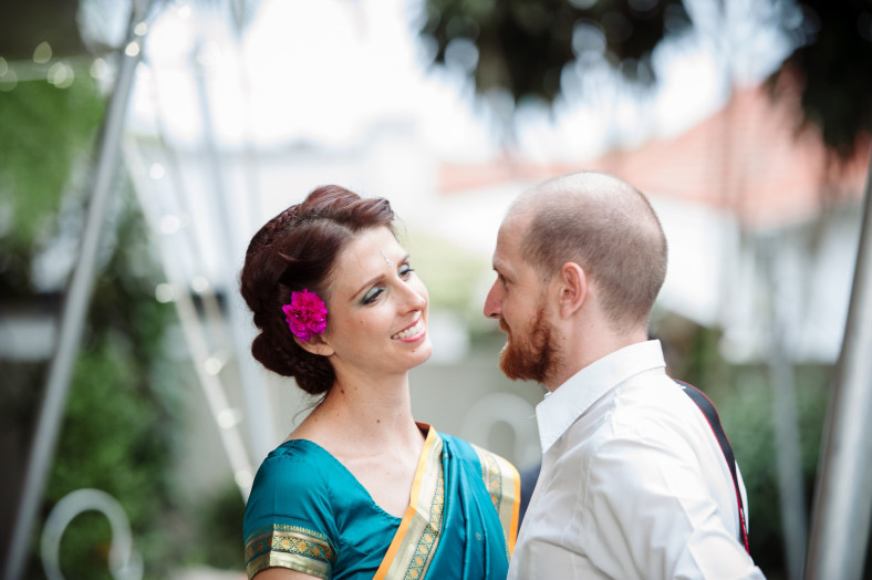 Hindu Christian Wedding Documentary Wedding Photographer Ceremony
