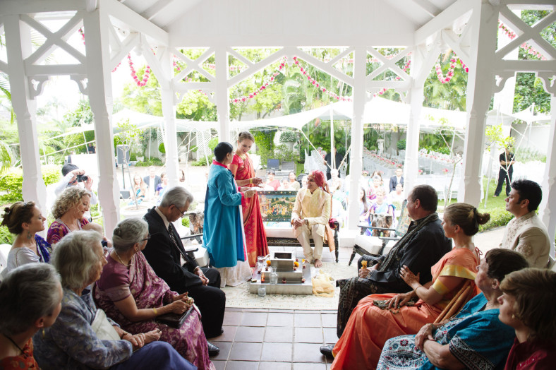 Hindu Christian Wedding Documentary Wedding Photographer Ceremony