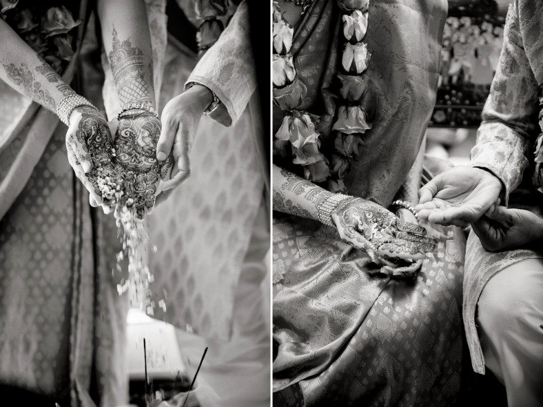 Hindu Christian Wedding Documentary Wedding Photographer Ceremony